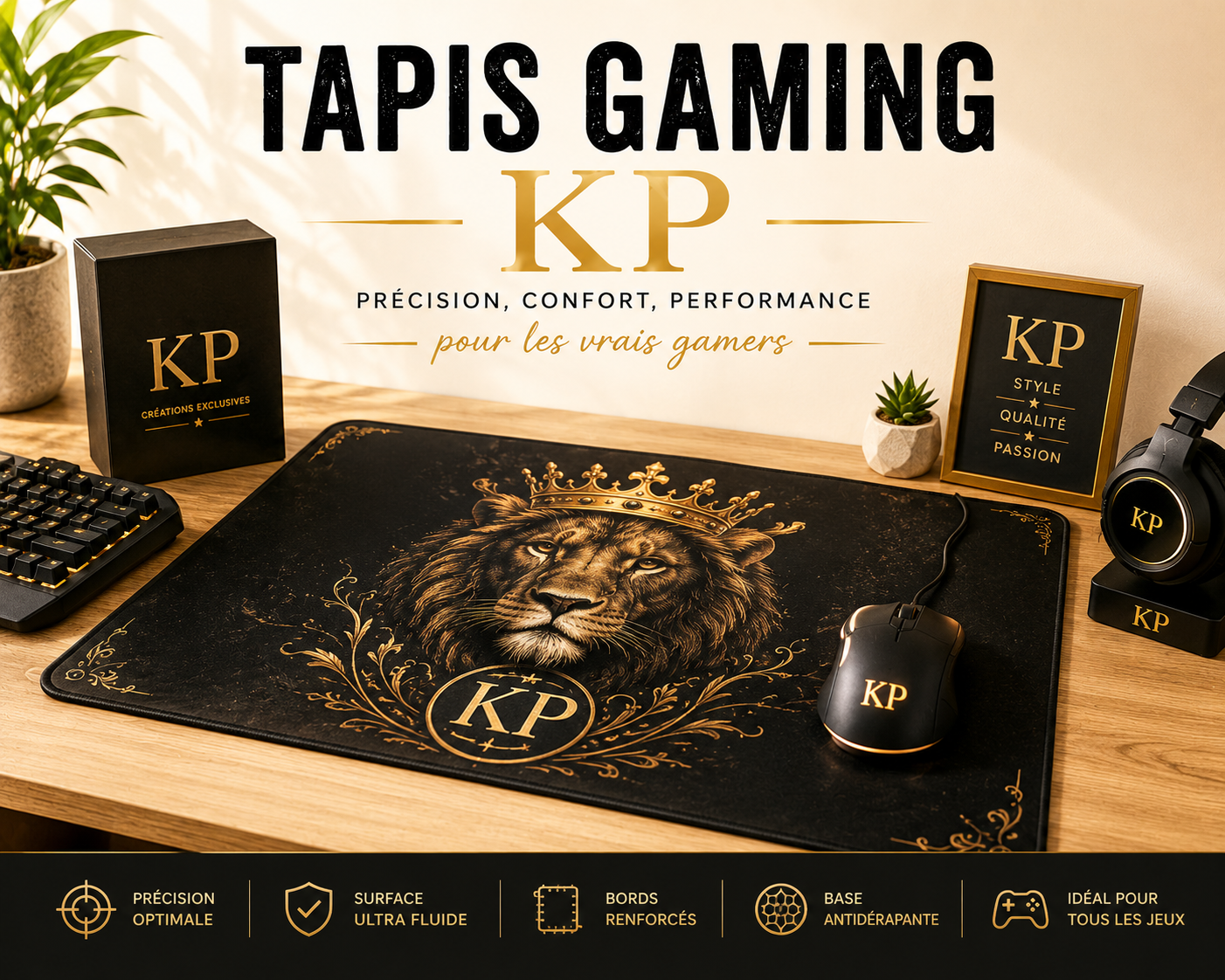 Tapis de Bureau KP