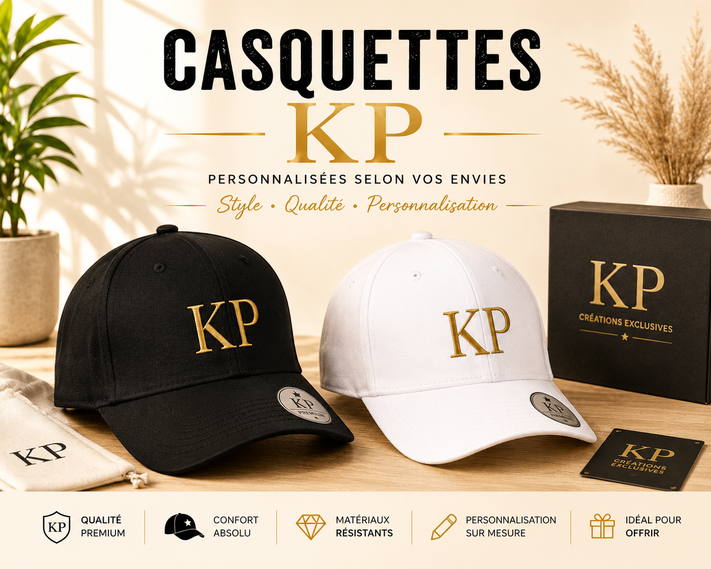 Casquettes KP