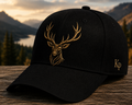 Casquette Cerf Majestueux KP – Noir & Or