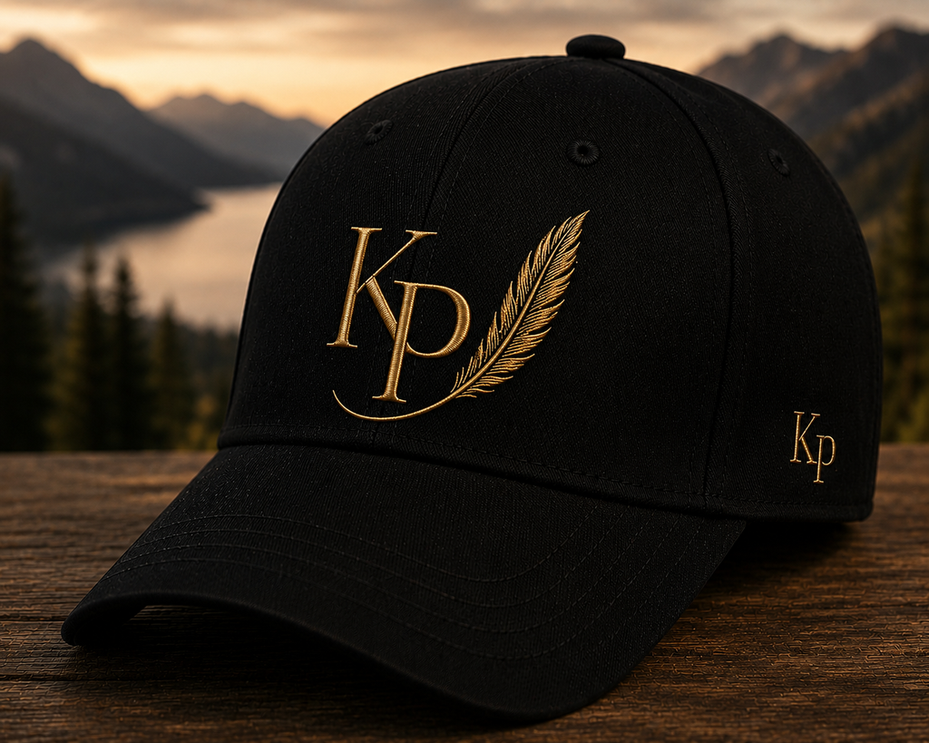 Casquette Signature KP – Plume Dorée