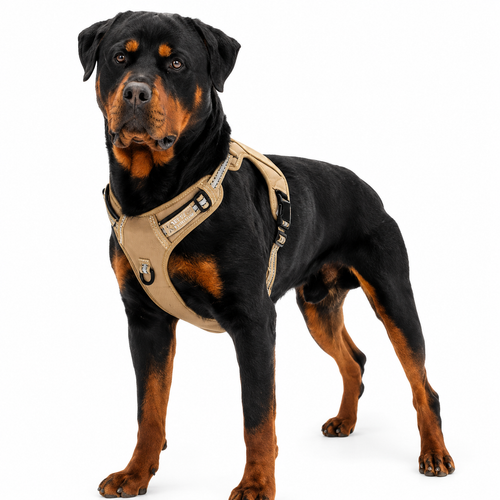Harnais tactique renforcé pour chien
