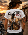 Tee-shirt Country Rock Femme – Édition KP Boutique