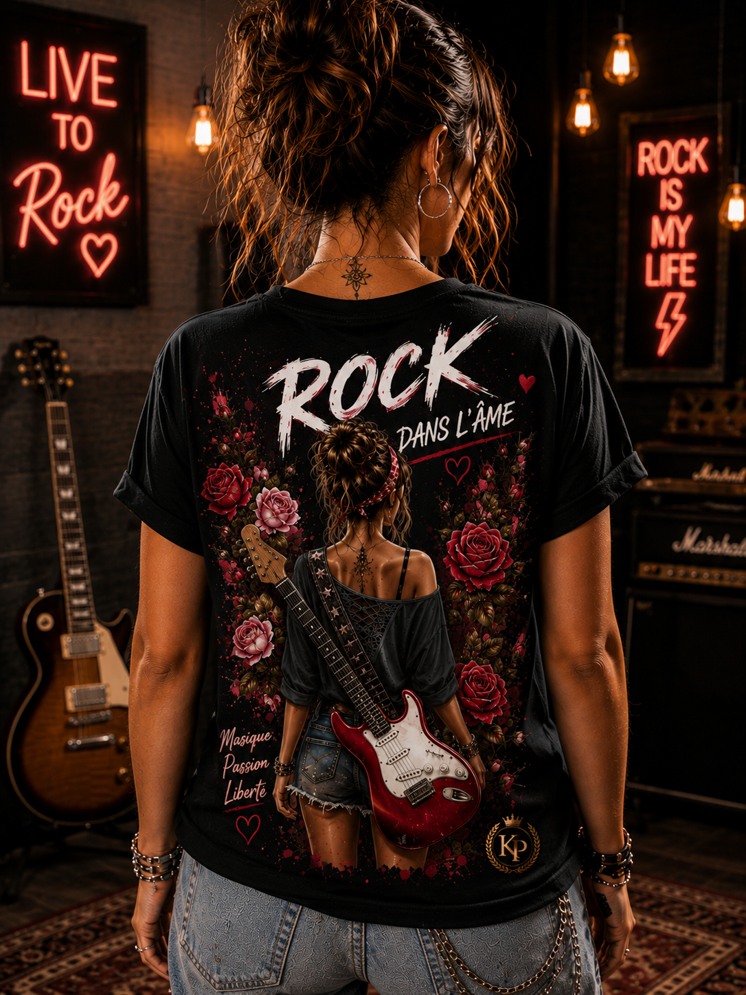 Tee-shirt Rock dans l'Âme KP