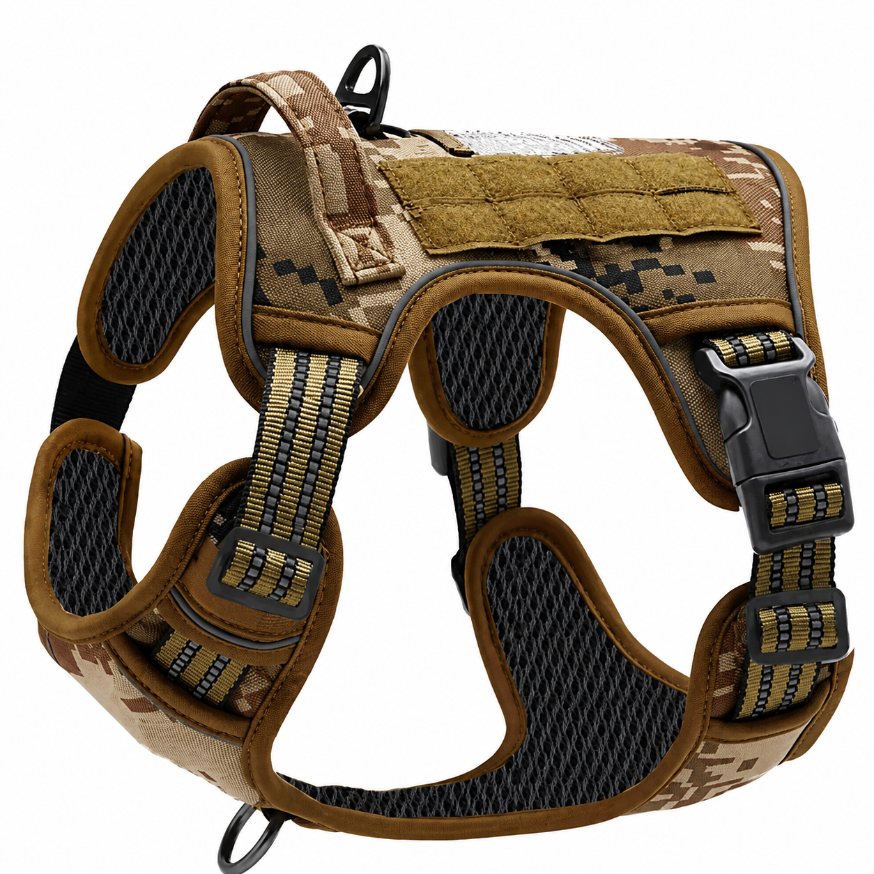 Harnais tactique renforcé pour chien