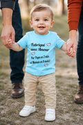 T-shirt enfant – Fabriqué avec amour ❤️