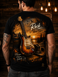Tee-shirt Rock dans l'Âme – Guitare Vintage | KP Boutique