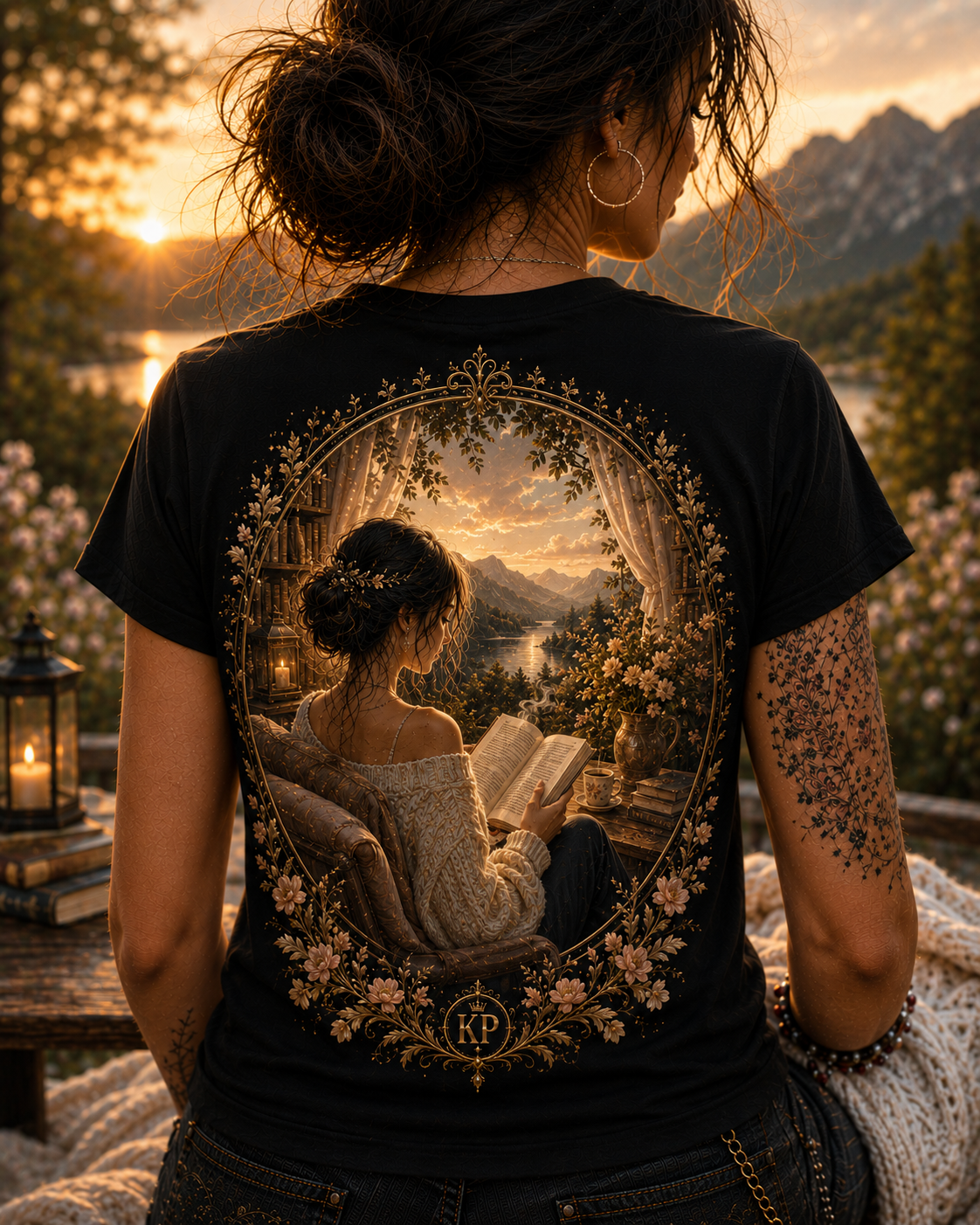 Tee-shirt Passion Lecture Femme – Édition KP Boutique