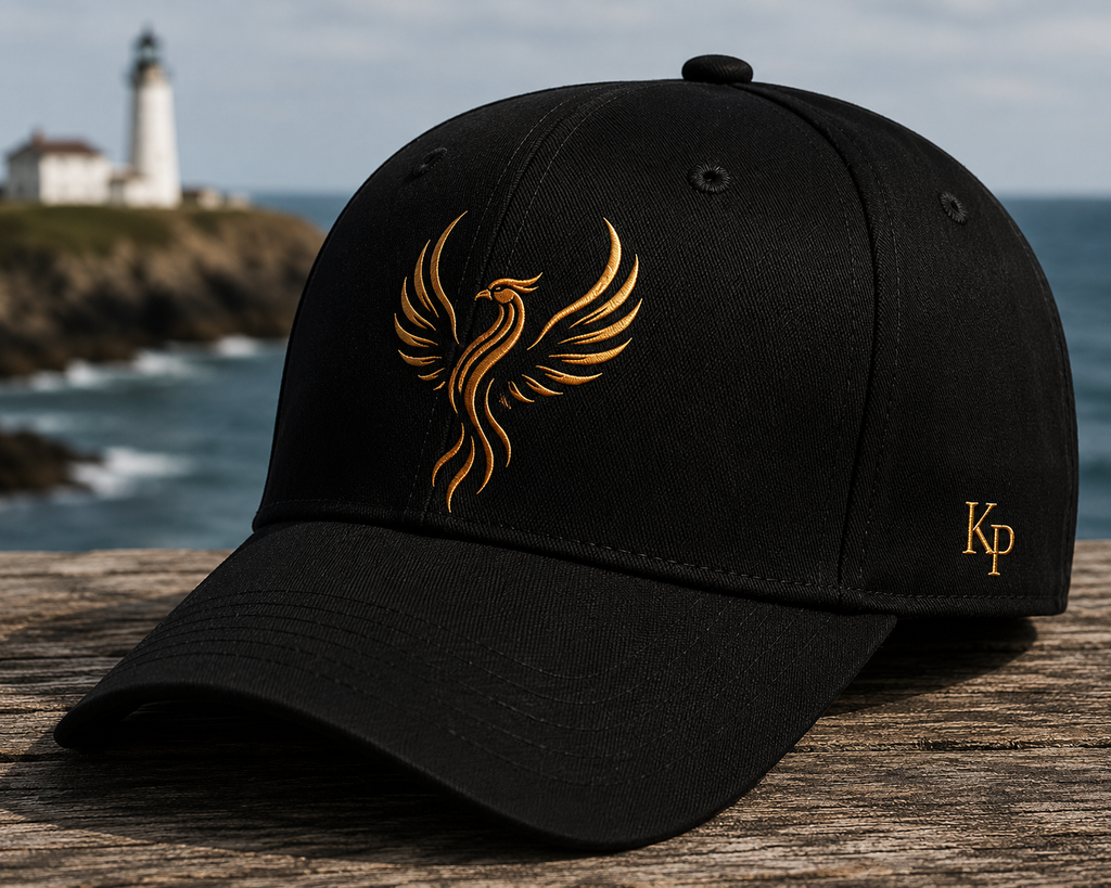 Casquette Phénix KP – Noir & Or