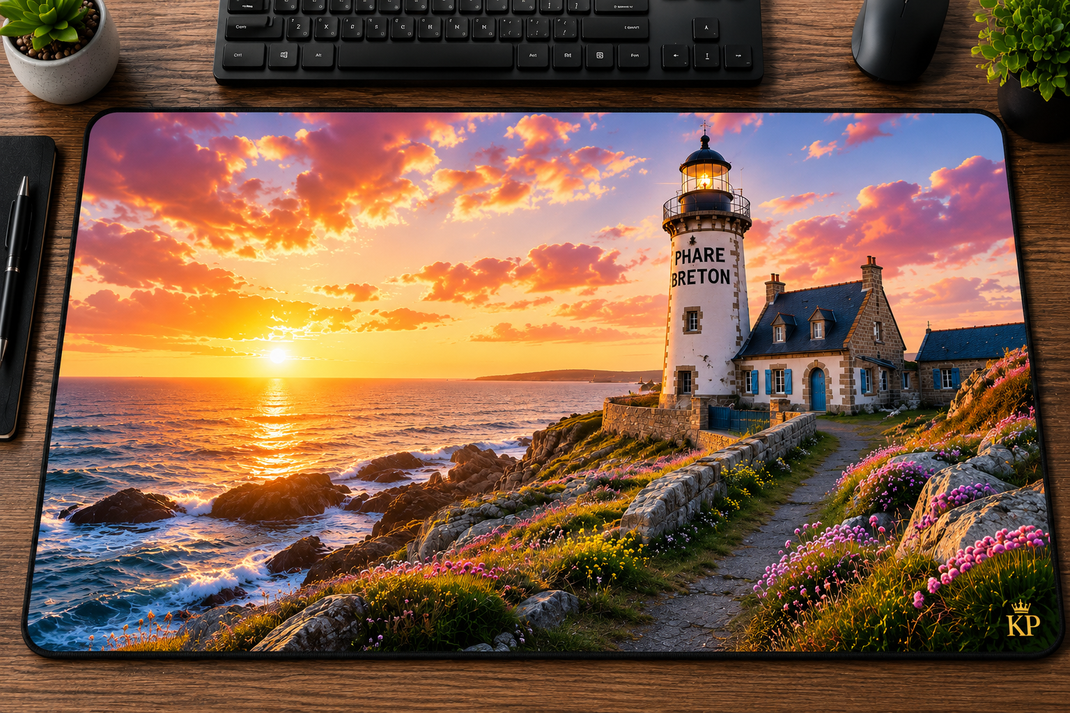 Tapis de bureau Phare du Littoral KP